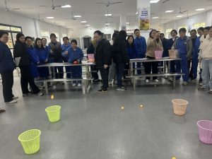 巾幗風采，樂享運動——江西制藥工會舉辦慶“三八”乒乓球定點投擲比賽